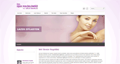 Desktop Screenshot of isikpoliklinigi.com